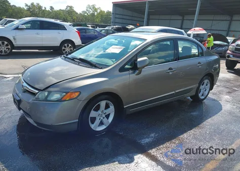 2006 Honda Civic Ex z USA, uszkodzony, nr VIN 1HGFA168X6L024874